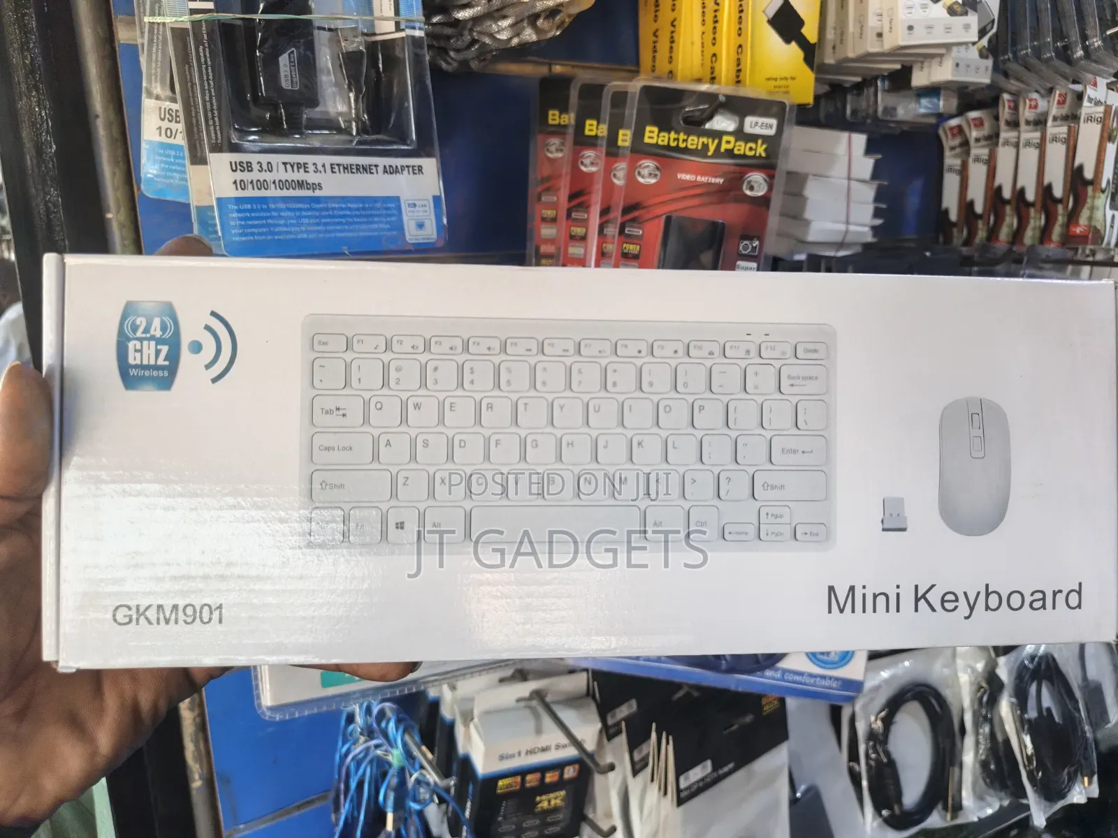 Wireless Keyboard + Mouse Combo