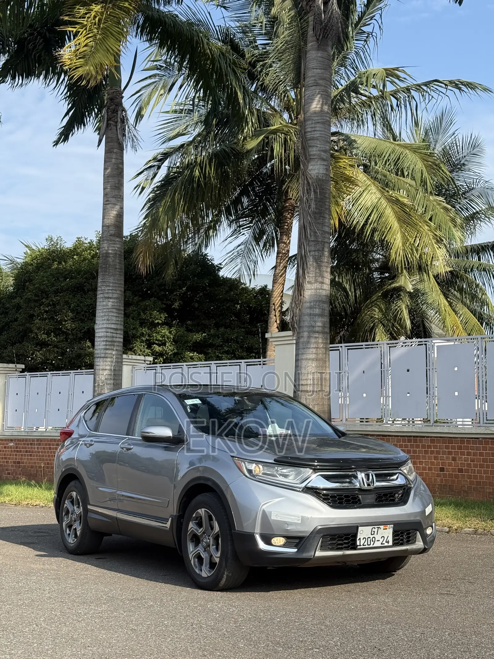 Honda CR-V EX-L 4dr SUV AWD (1.5L 4cyl CVT) 2017 Silver
