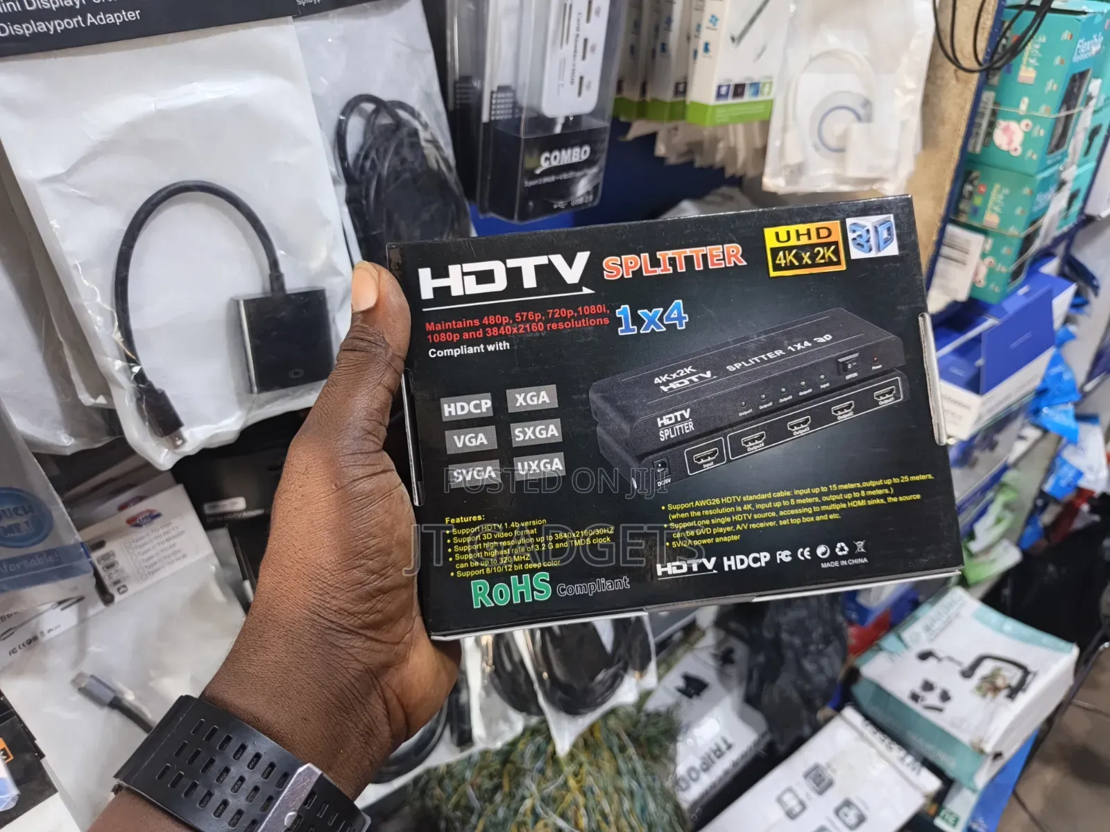Hdmi 1×4 Splitter — Uhd