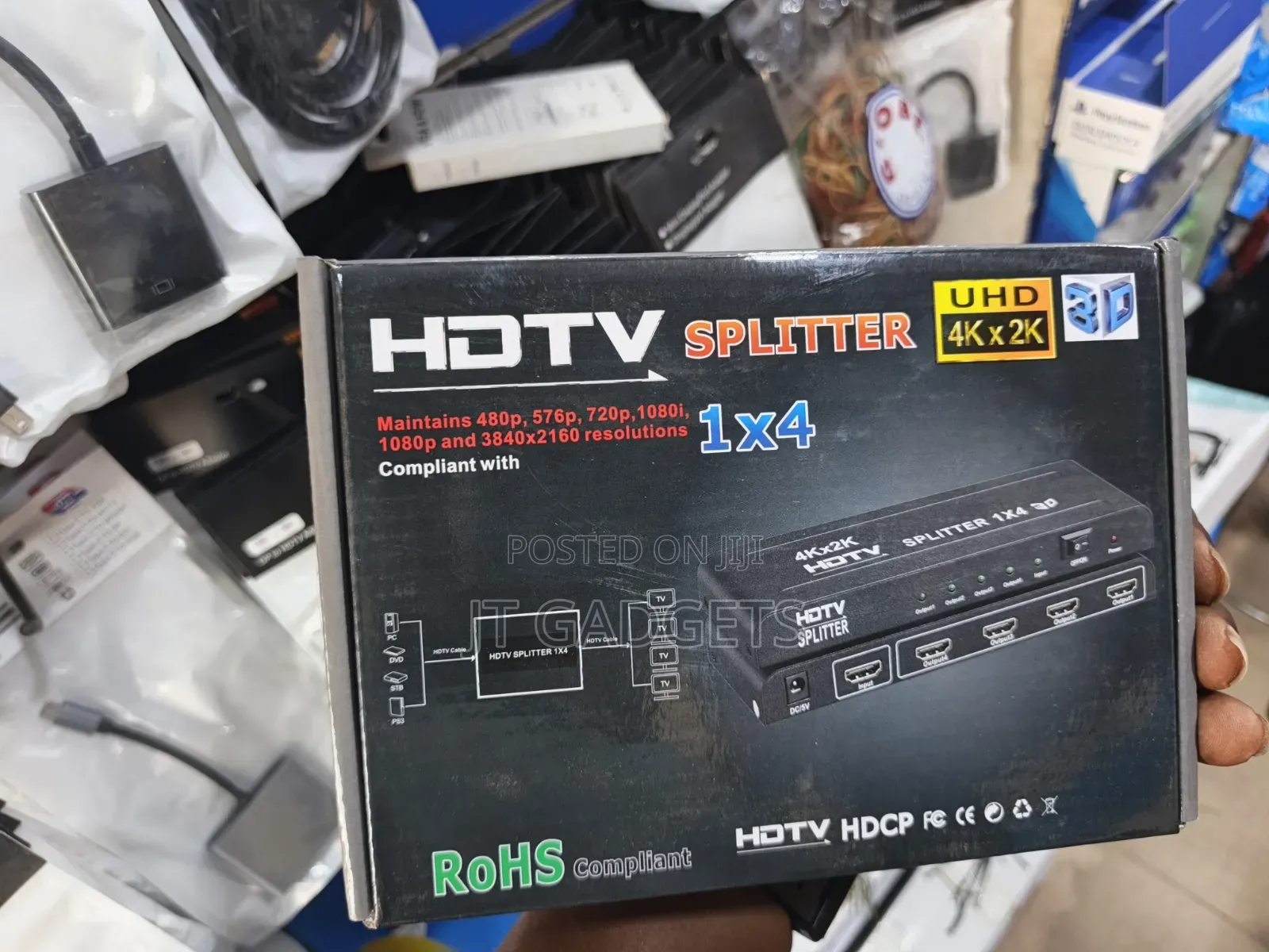 Hdmi 1×4 Splitter — Uhd