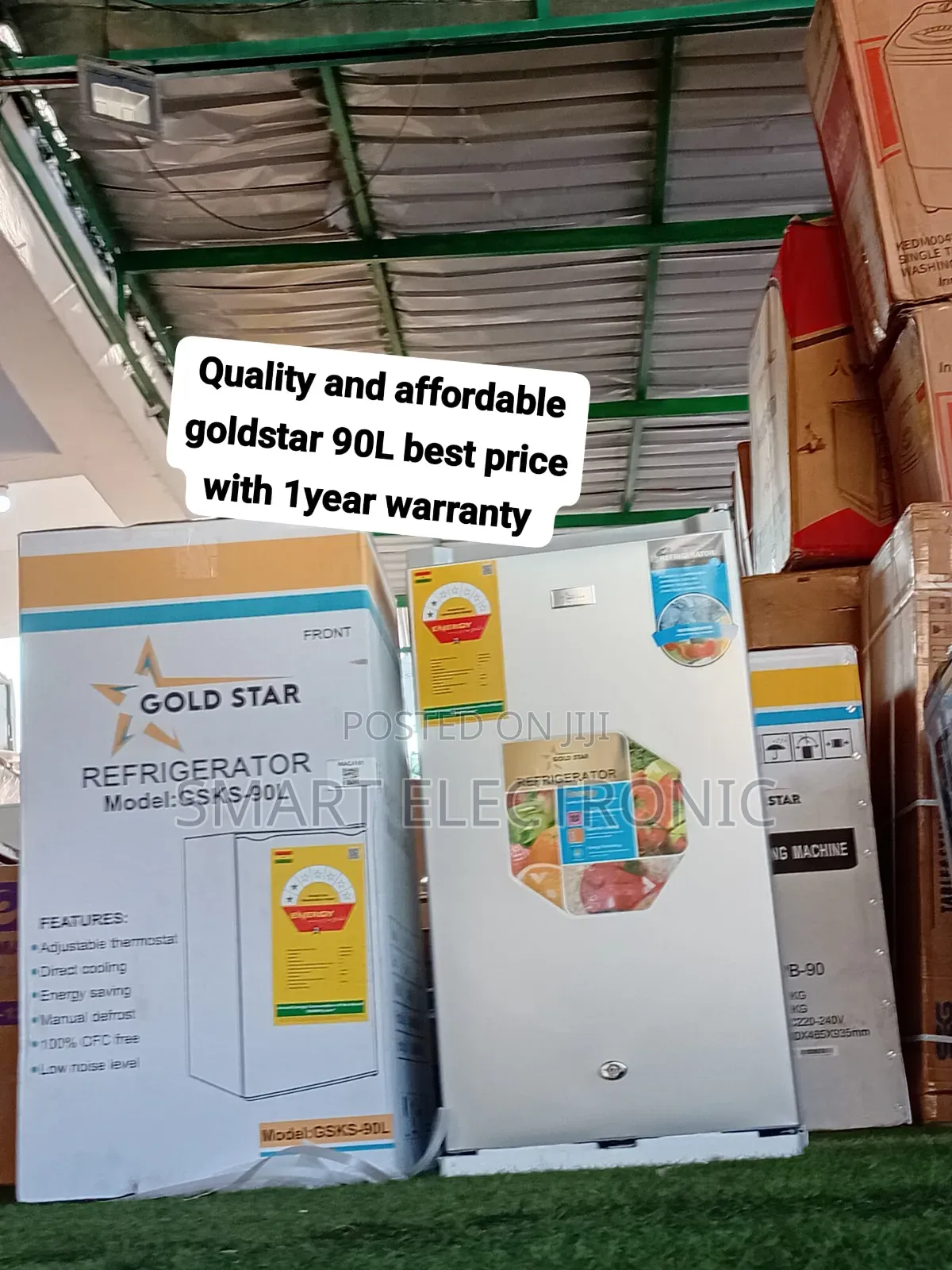 Charming and Efficient: 90L Goldstar Fridge