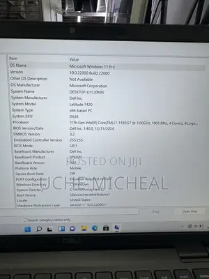 Laptop Dell Latitude 7420 32GB Intel Core i7 SSD 256GB