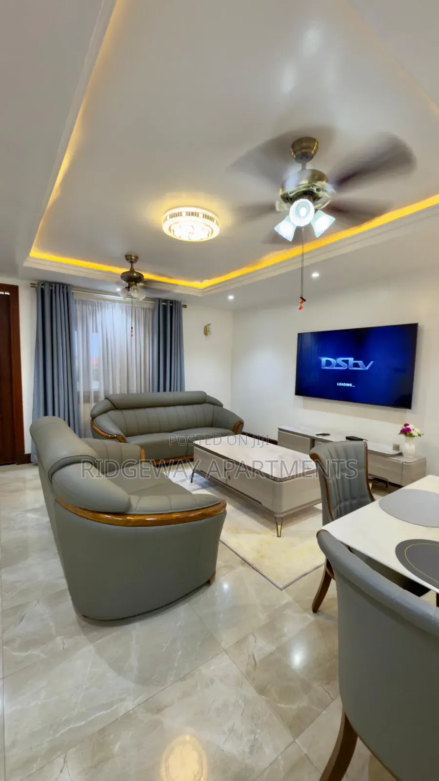 Furnished 2bdrm Apartment in Ridgeway Apartments, Tseaddo for rent