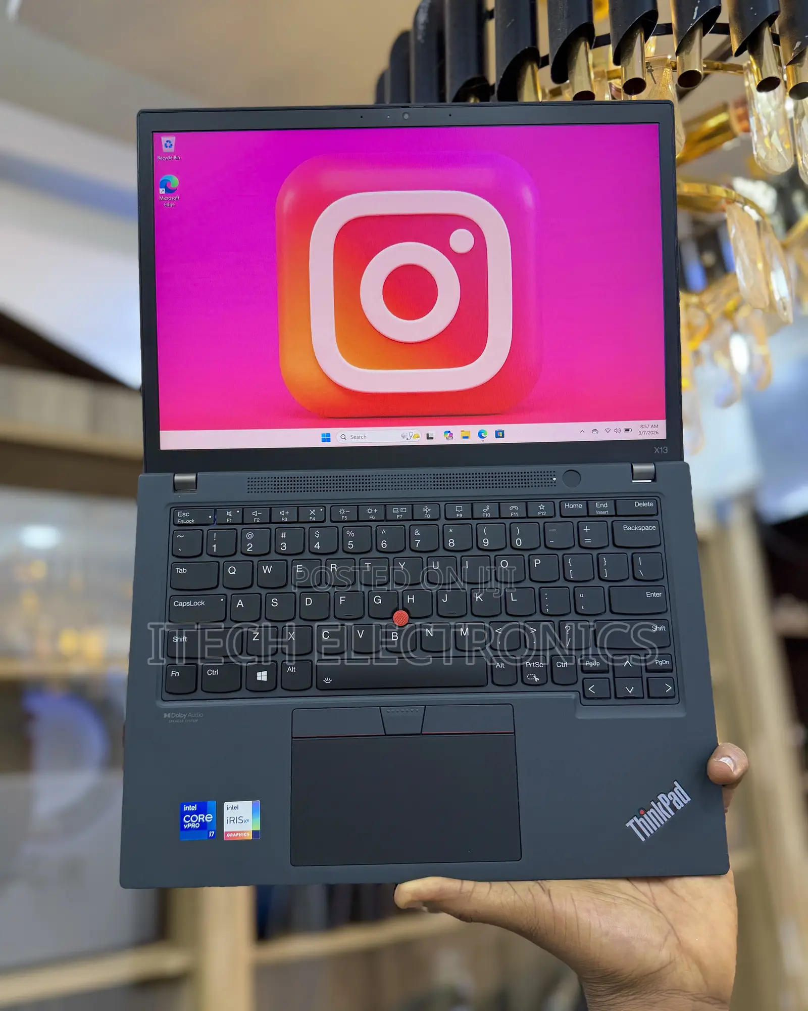 Laptop Lenovo ThinkPad X13 Gen 2 16GB Intel Core i7 SSD 512GB
