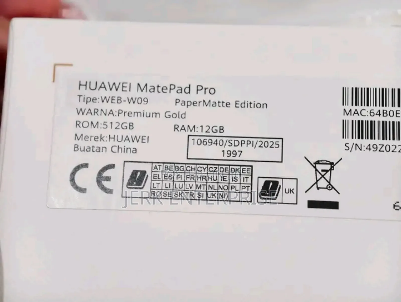New Huawei MatePad Pro 13.2 512 GB Gray