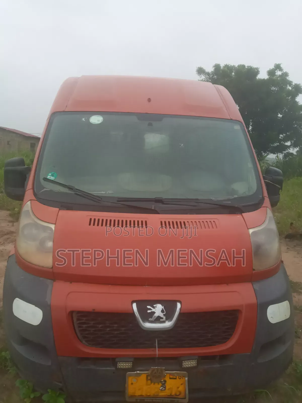 Peugeot Boxer 2012 Red