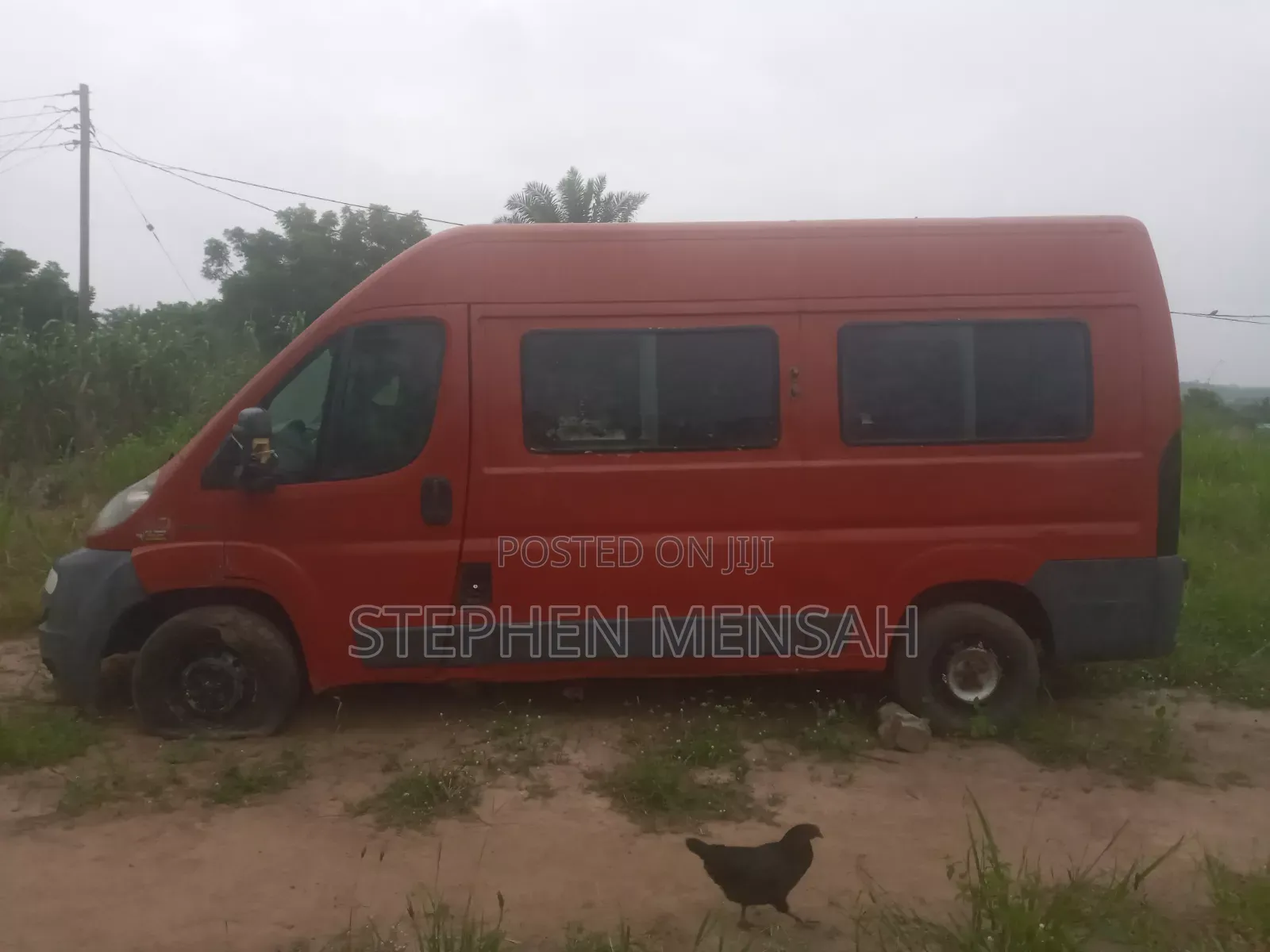 Peugeot Boxer 2012 Red
