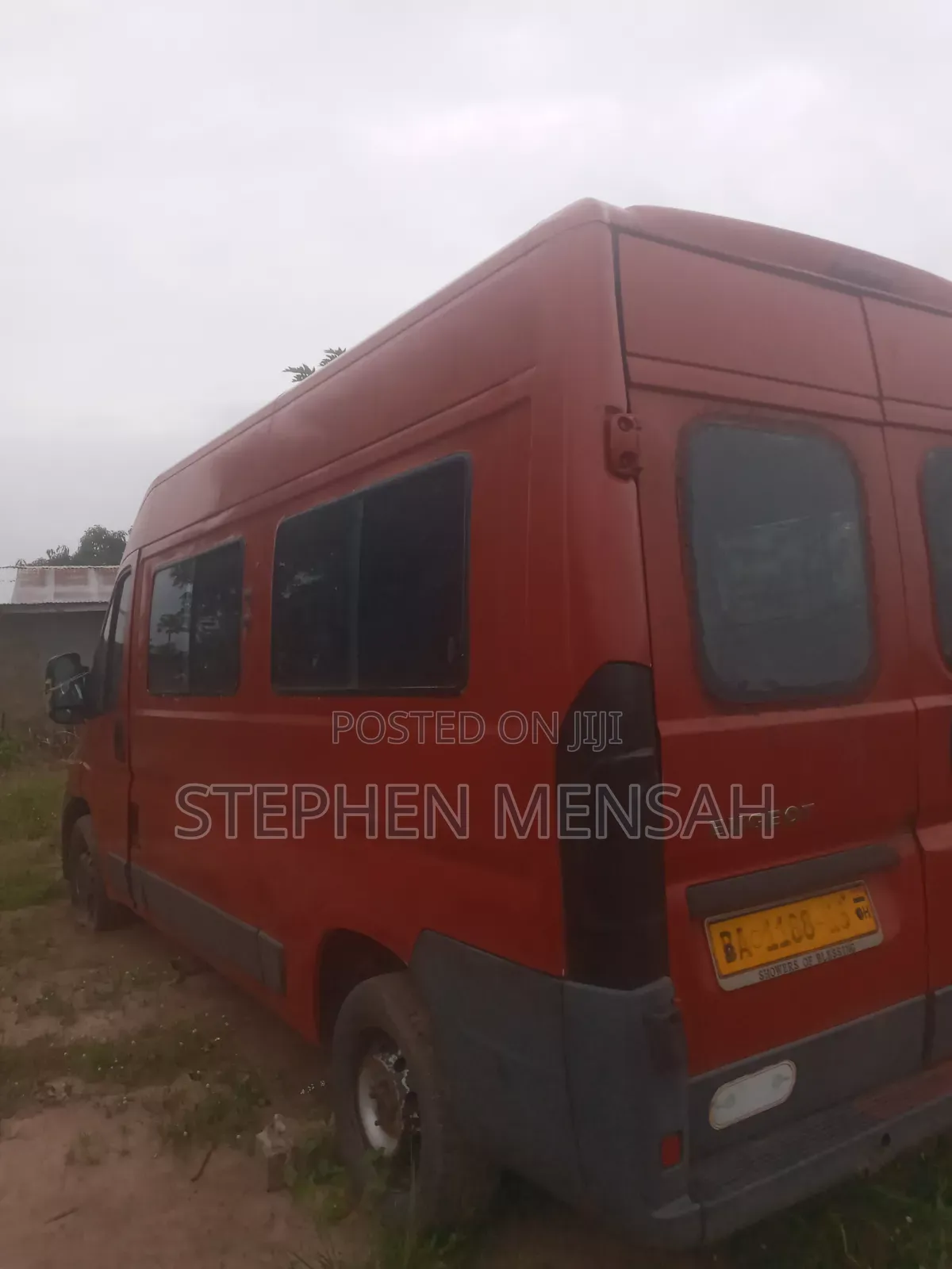 Peugeot Boxer 2012 Red