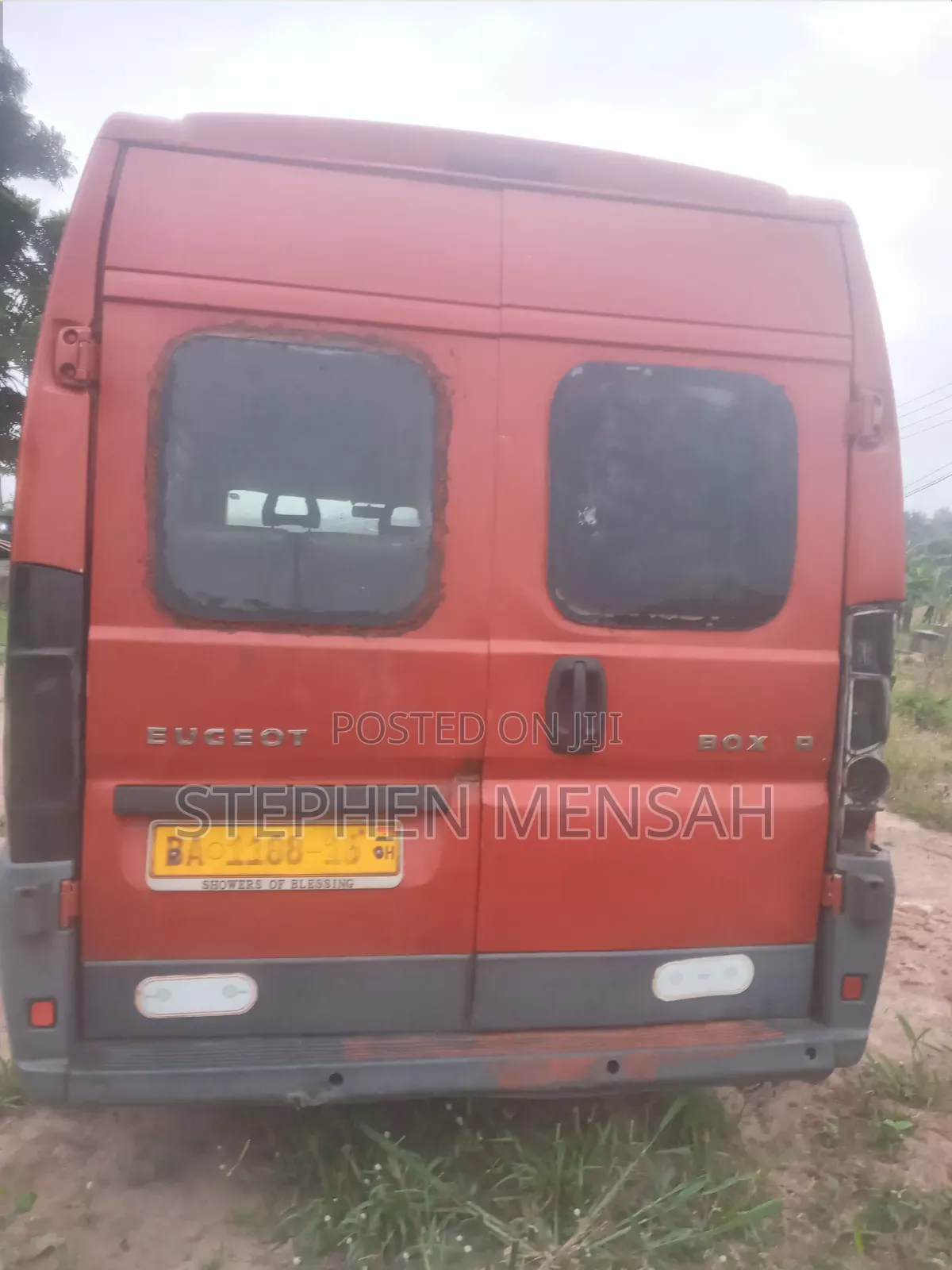 Peugeot Boxer 2012 Red