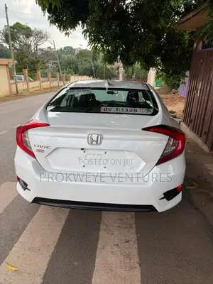 Honda Civic EX Sedan 2018 White