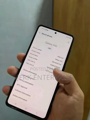 Samsung Galaxy A52 5G 256 GB Blue