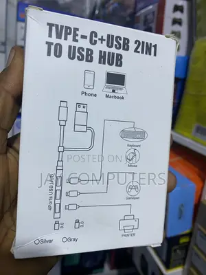 2in1 Type-C+USB to USB Hub