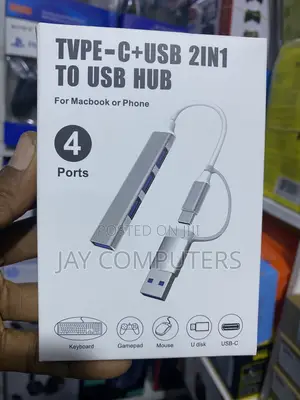 2in1 Type-C+USB to USB Hub