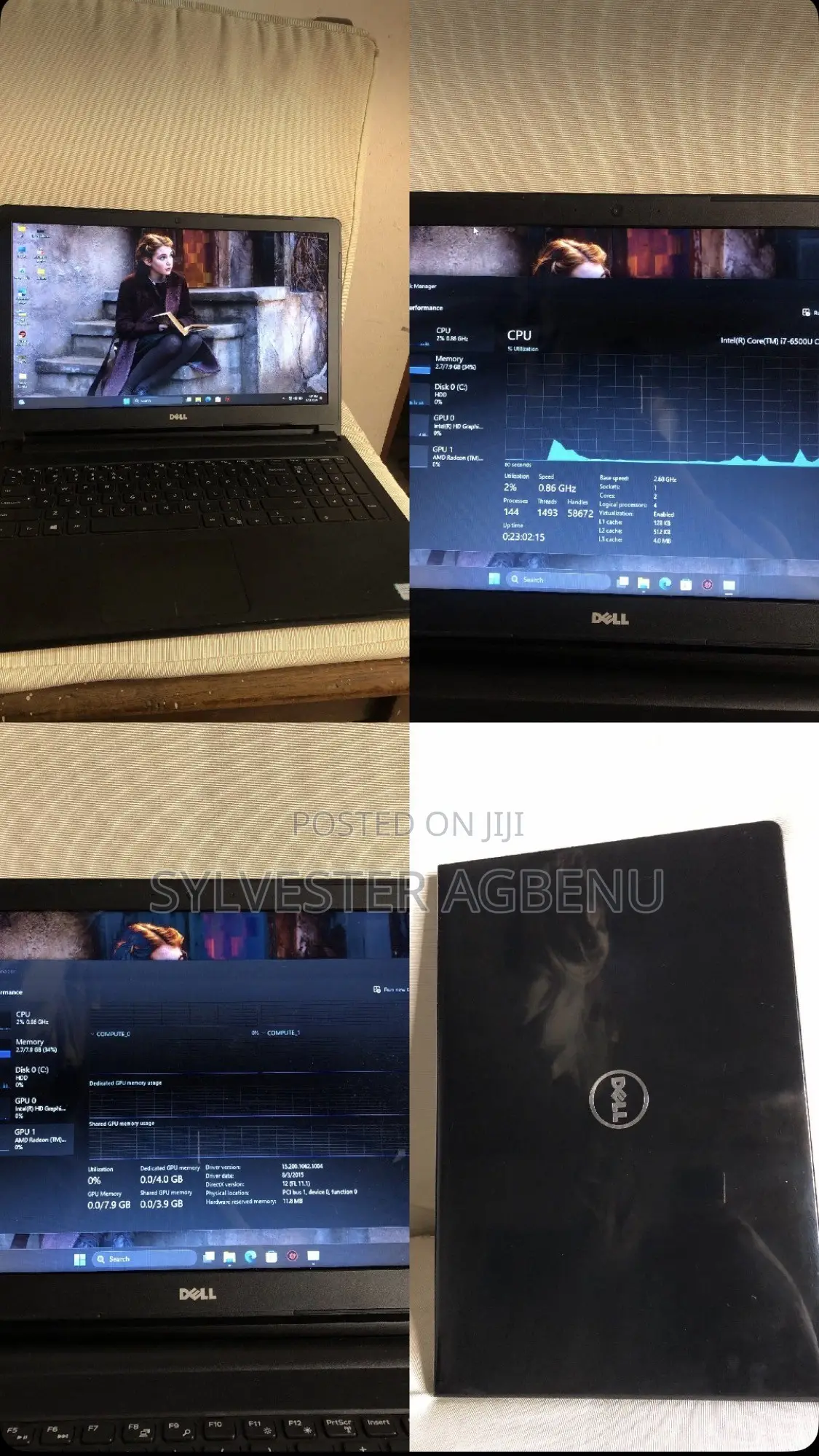 Laptop Dell Inspiron 15 5559 8GB Intel Core i7 HDD 1T