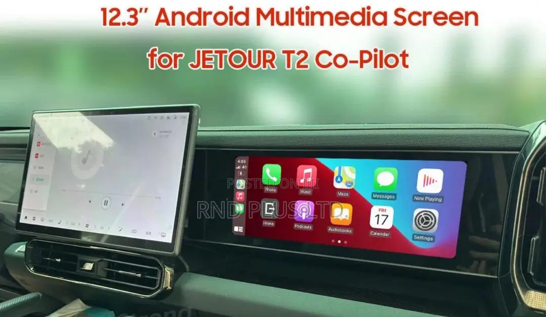 Jetour T2 Side Monitor Screen CarPlay Portable Touchscreen