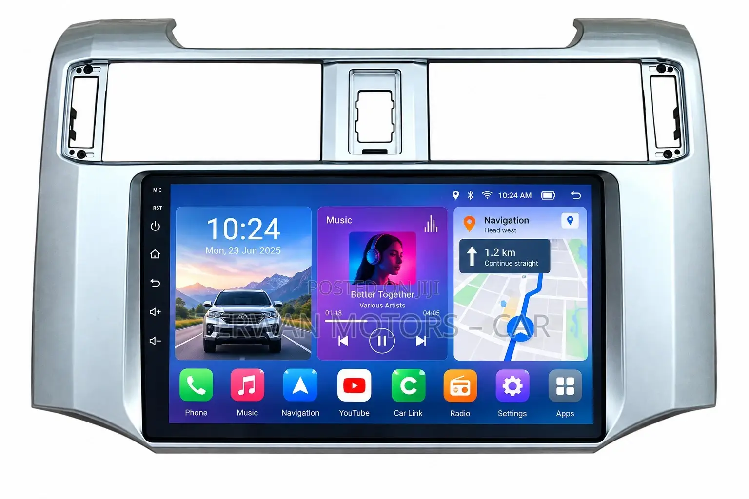 New Android Car Tape for Toyota 4Runner 2009 to 2019