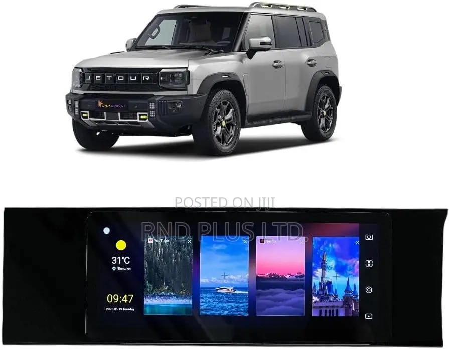 Jetour T2 Side Monitor Screen CarPlay Portable Touchscreen