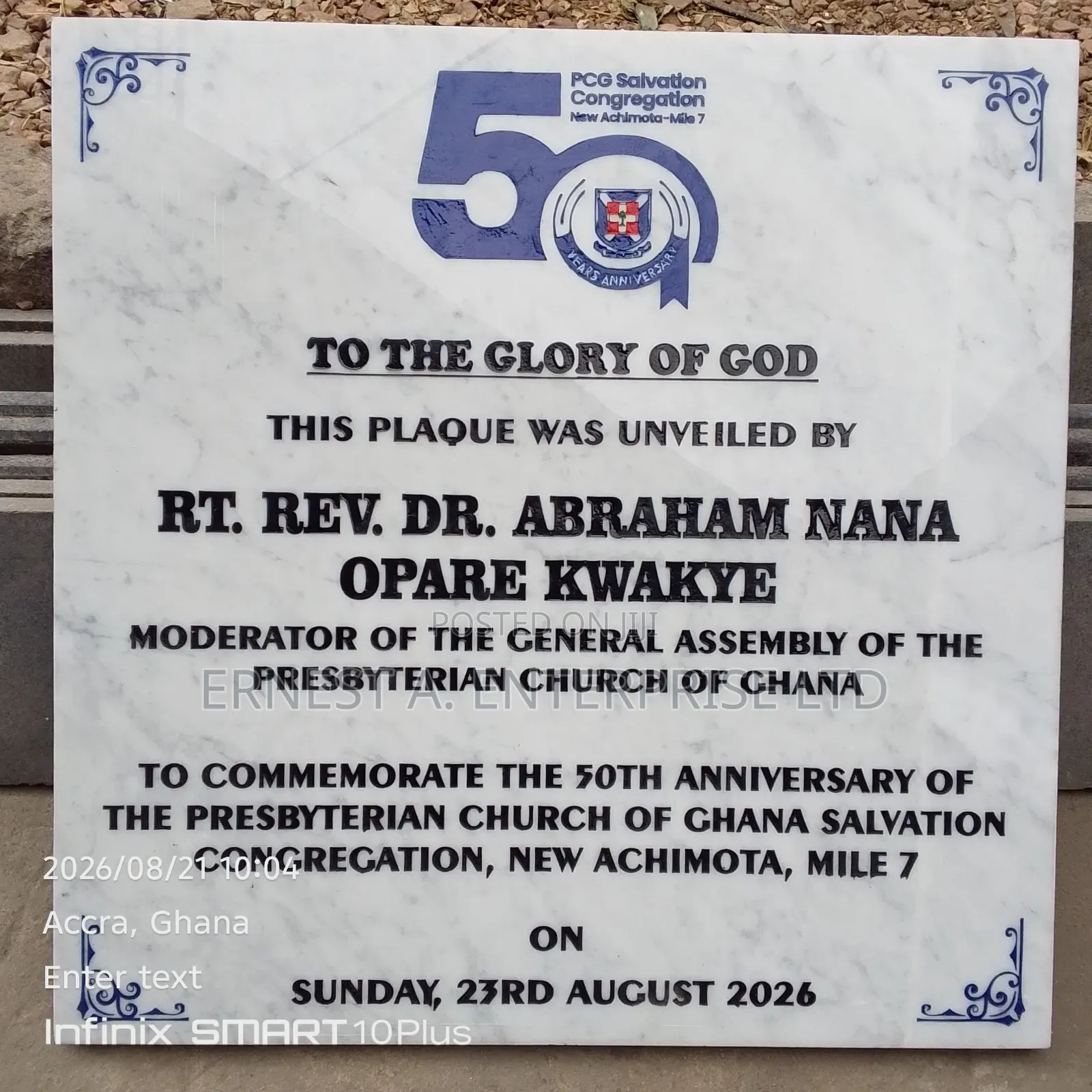 Plaque Engraving