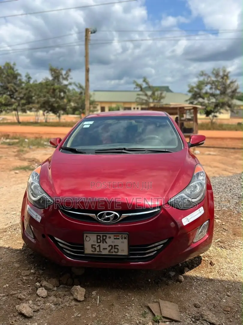 Hyundai Elantra GLS Sedan FWD (1.8L 4cyl 6A) 2013 Red