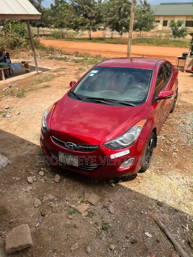 Hyundai Elantra GLS Sedan FWD (1.8L 4cyl 6A) 2013 Red