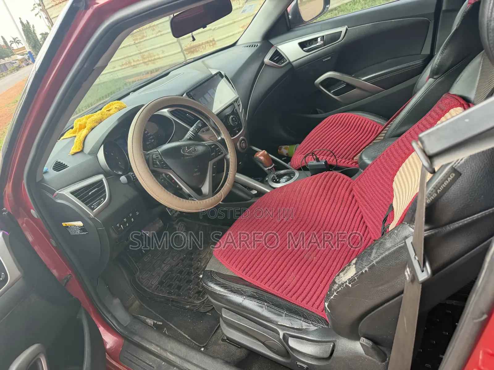 Hyundai Veloster Turbo 2013 Red