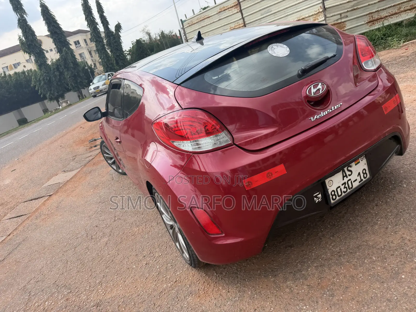 Hyundai Veloster Turbo 2013 Red