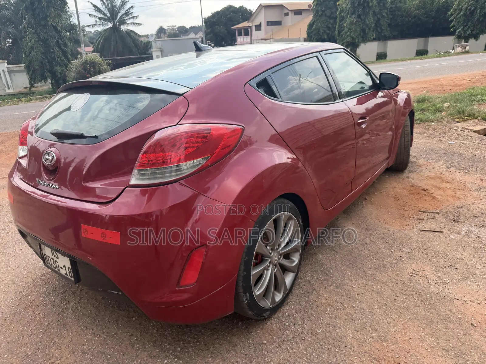 Hyundai Veloster Turbo 2013 Red