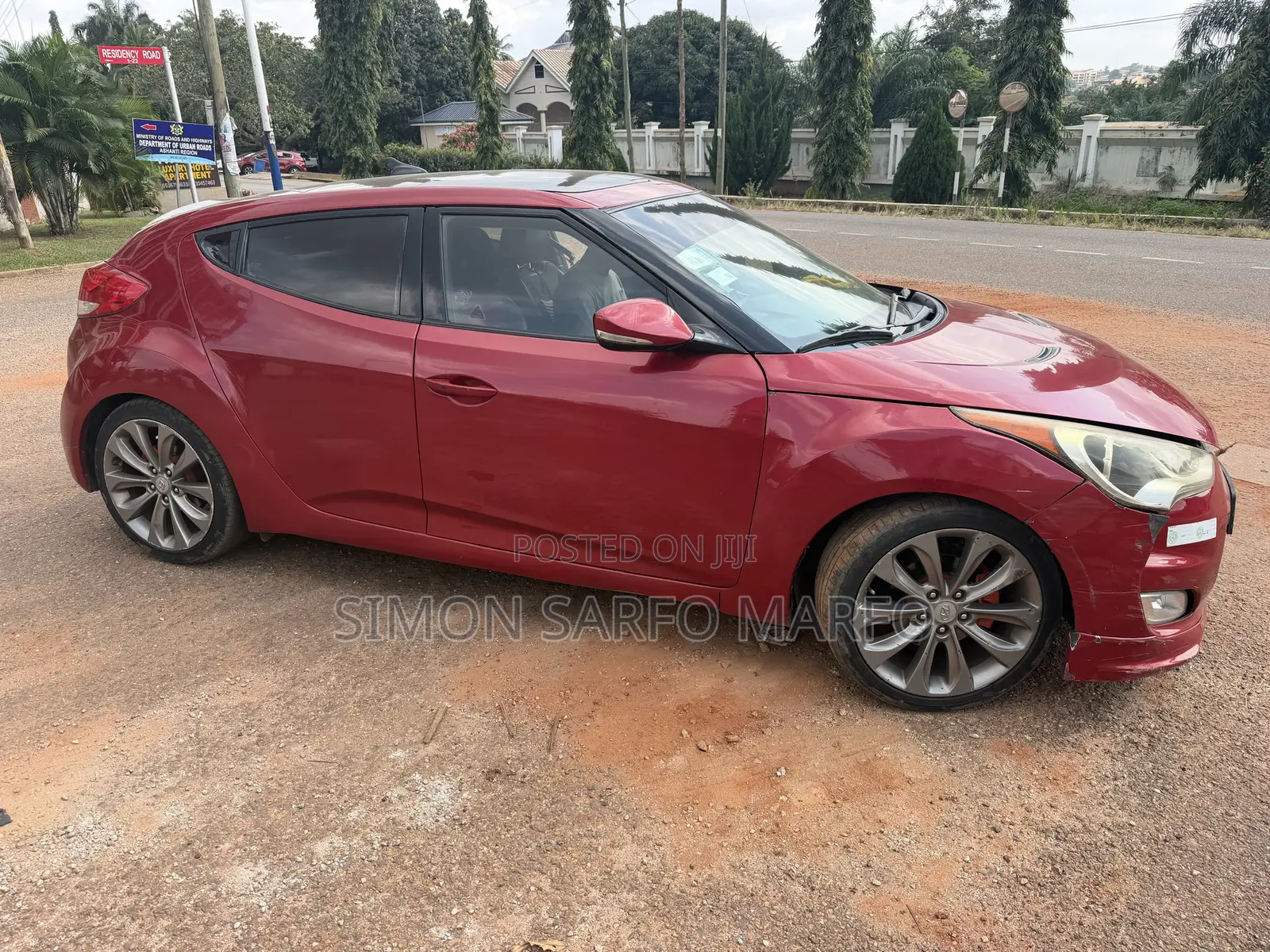 Hyundai Veloster Turbo 2013 Red