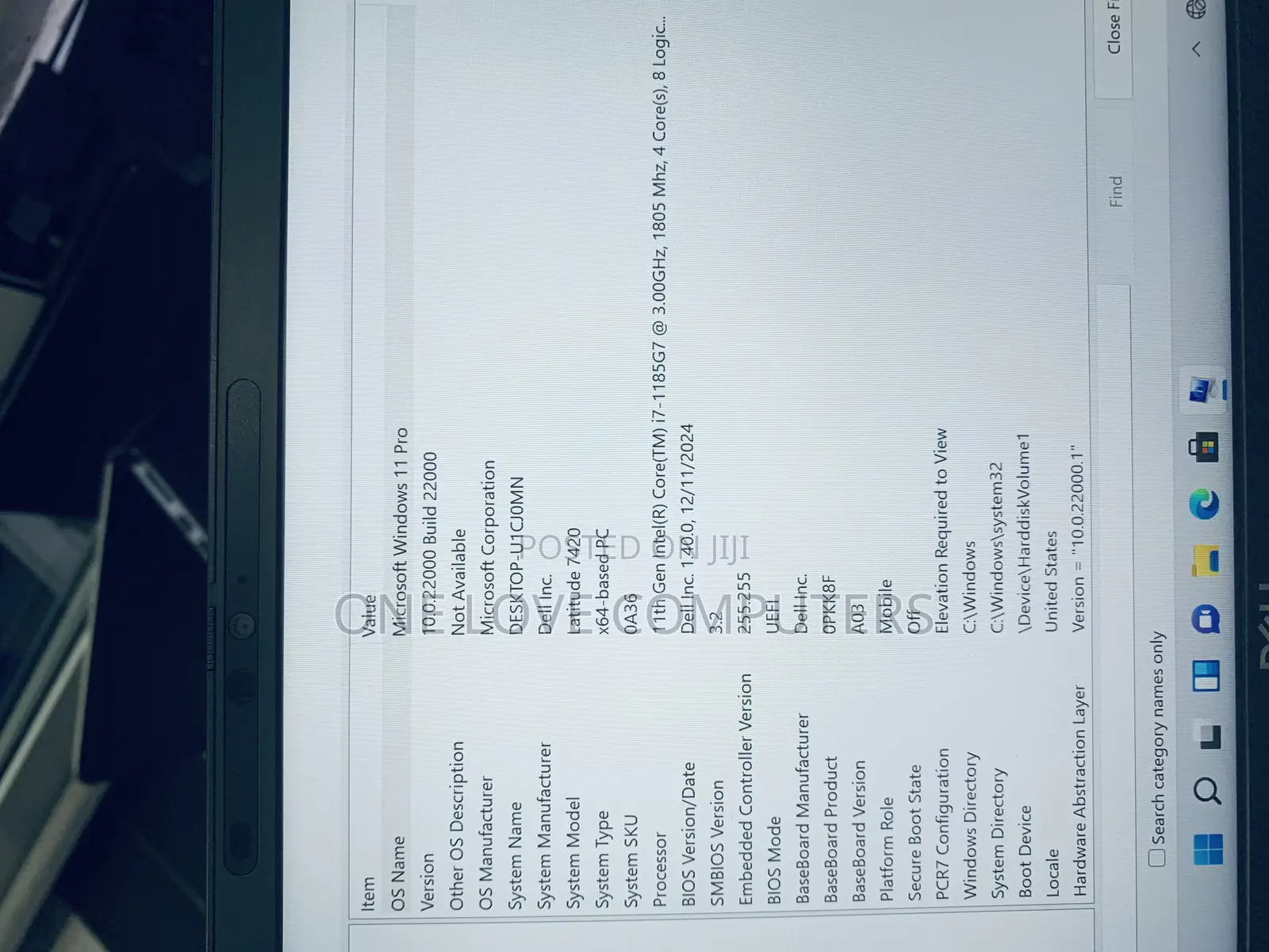 Laptop Dell Latitude 7420 32GB Intel Core i7 SSD 256GB