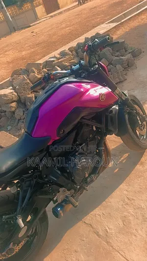 Yamaha MT-07 2024 Pink