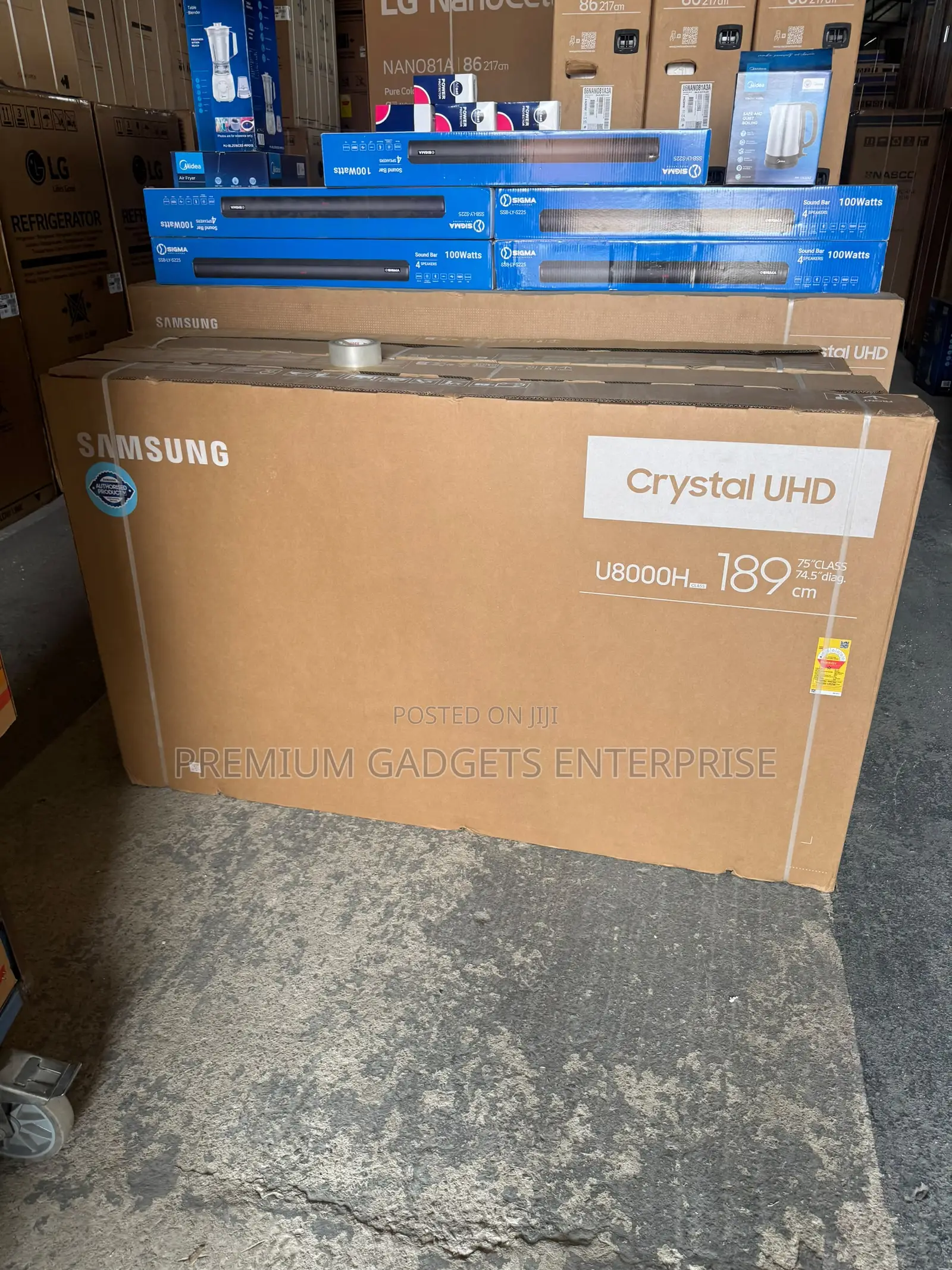 Samsung 75" Crystal UHD | One UI Tizen 2026 Model 75U8000H Smart TV