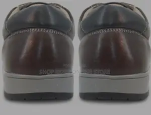 Pegasus Leather Wide Fit Trainers