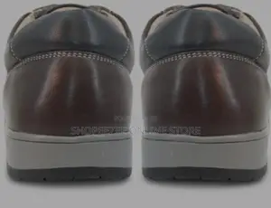 Pegasus Leather Wide Fit Trainers