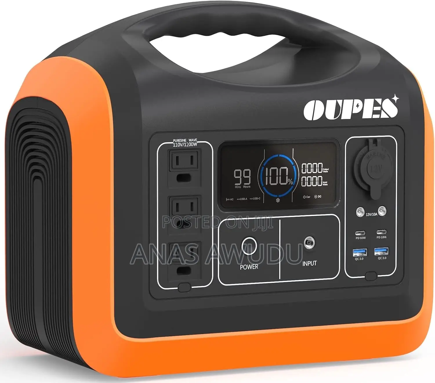 OUPES 1200w Potable Power Station