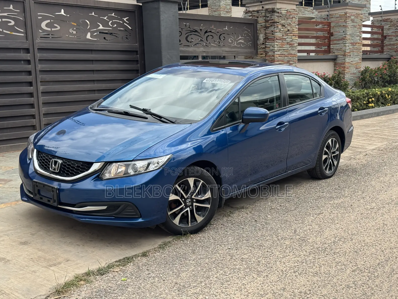 Honda Civic EX-L 4dr Sedan (1.8L 4cyl CVT) 2015 Blue