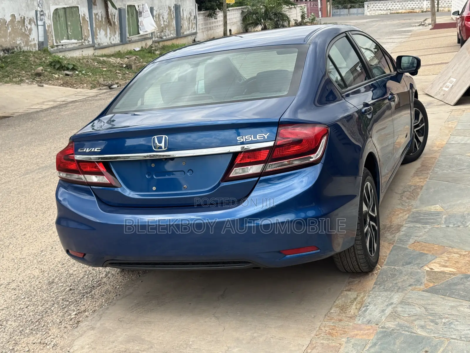 Honda Civic EX-L 4dr Sedan (1.8L 4cyl CVT) 2015 Blue
