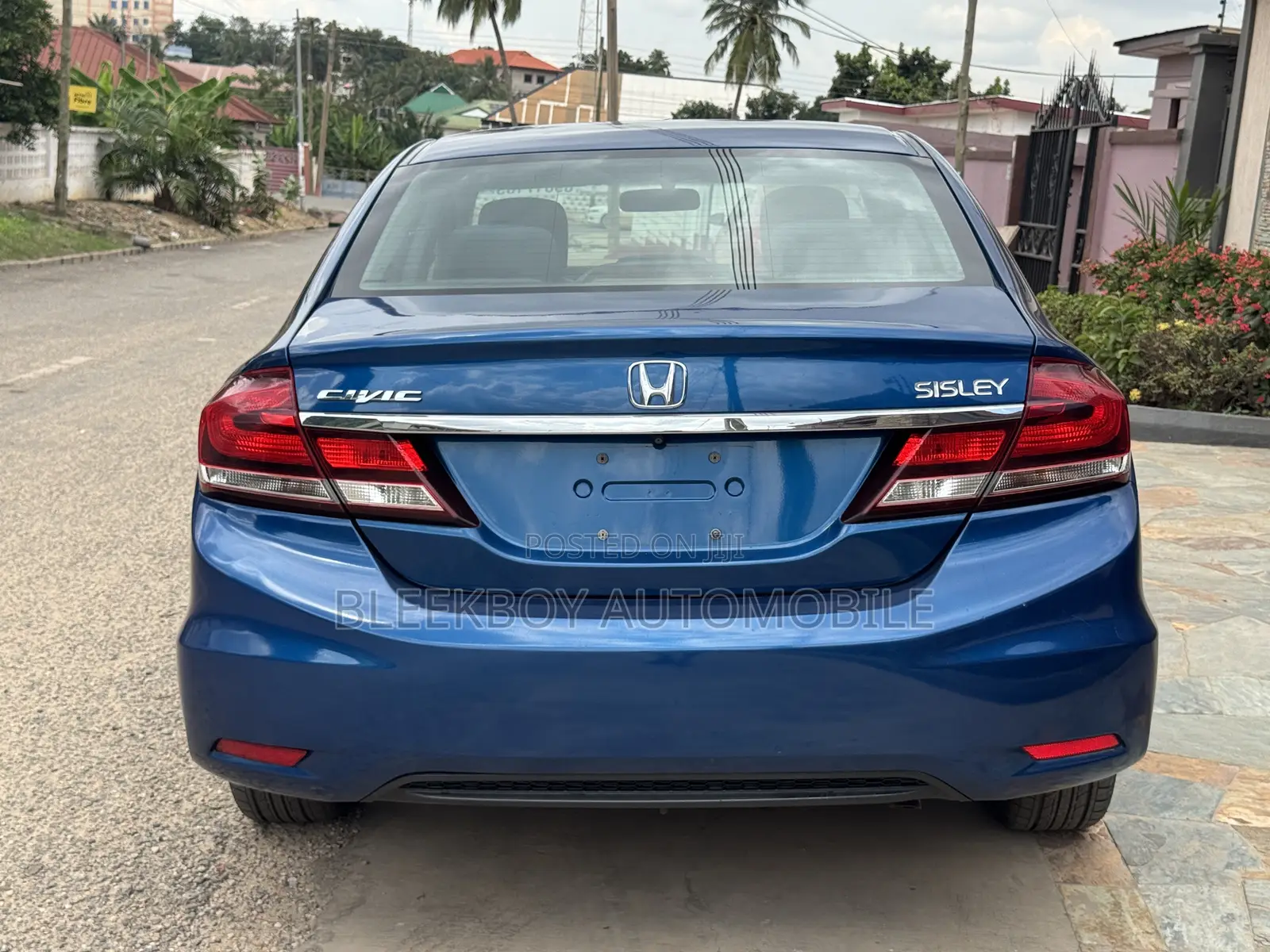 Honda Civic EX-L 4dr Sedan (1.8L 4cyl CVT) 2015 Blue