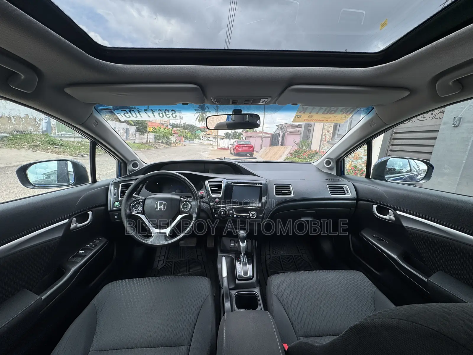 Honda Civic EX-L 4dr Sedan (1.8L 4cyl CVT) 2015 Blue