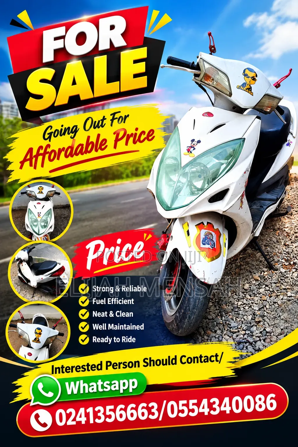 Kymco Xciting 2017 White