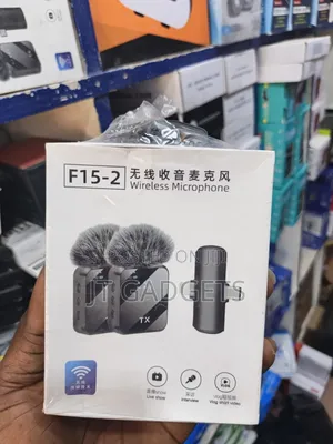 F15-2 Dual Wireless Lavalier Microphone