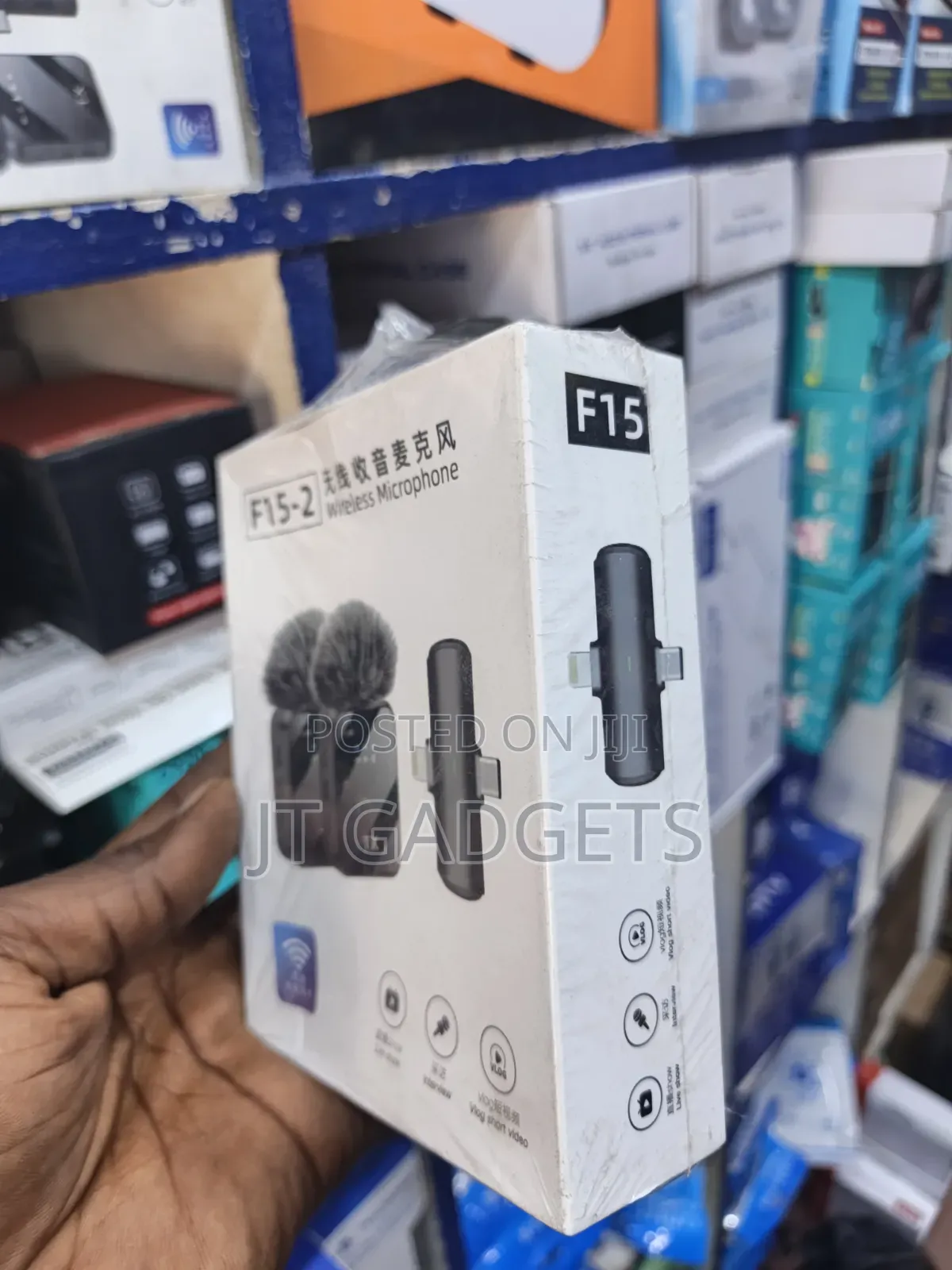 F15-2 Dual Wireless Lavalier Microphone