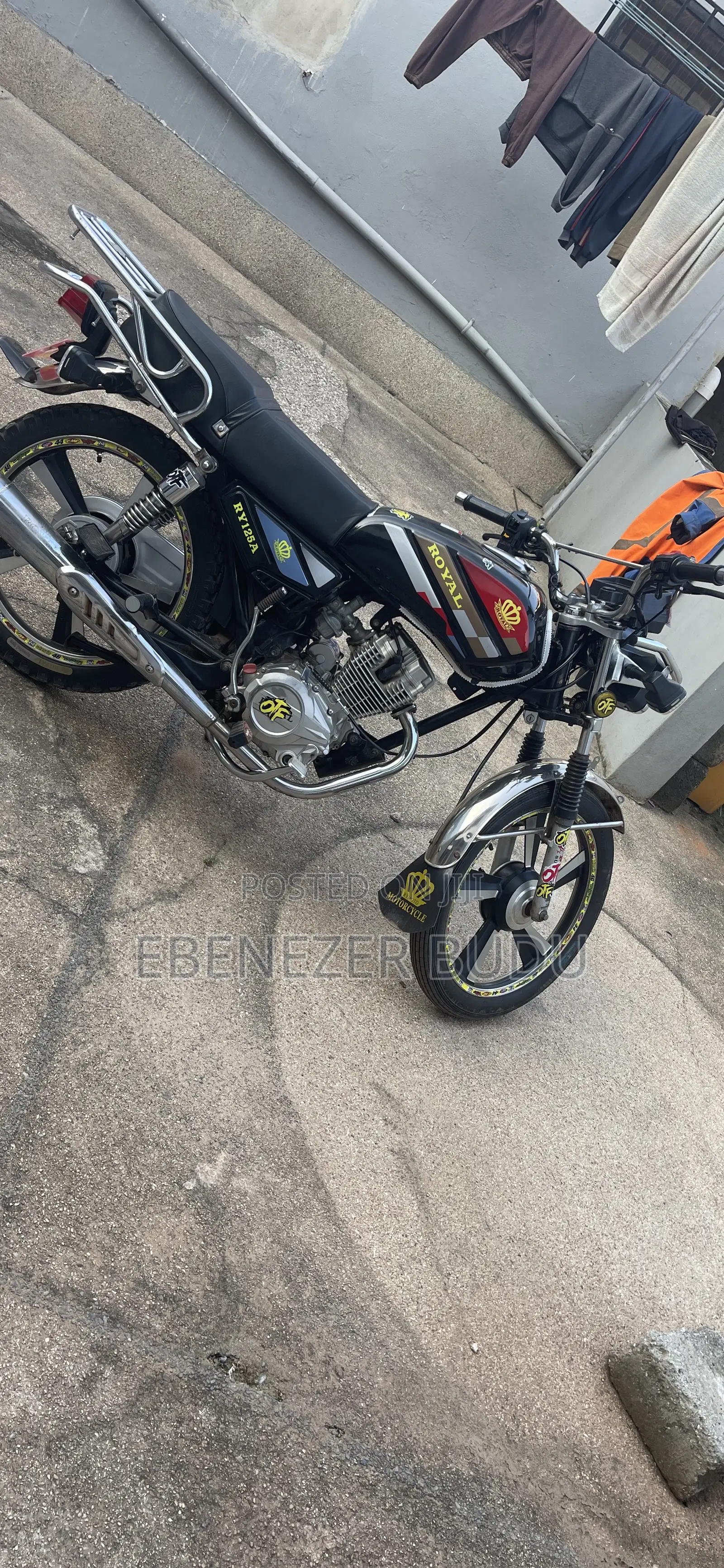 Royal RY125 2023 Black