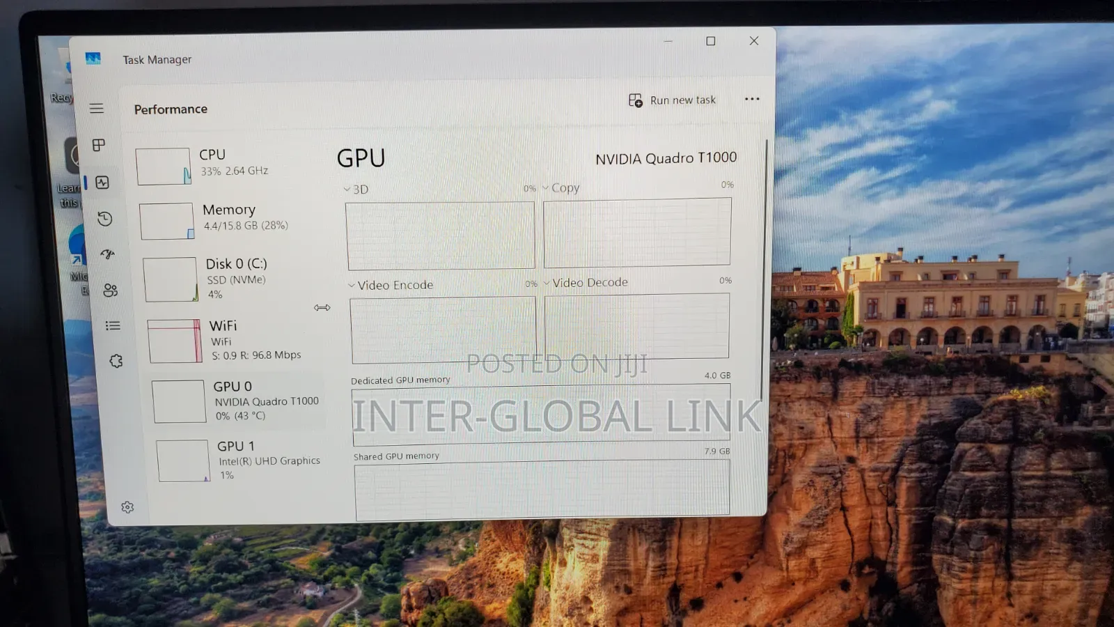 Laptop Dell Precision 5550 16GB Intel Core i7 SSD 512GB