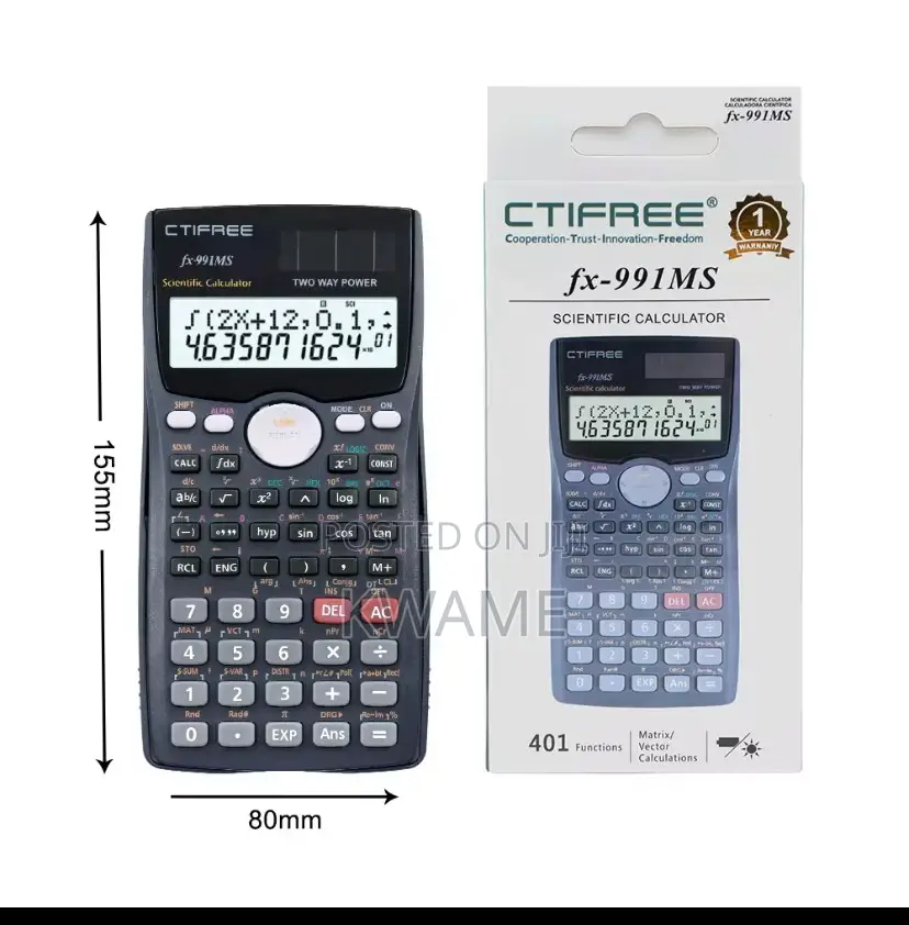 For Sale: Ct Plus Sx-991ms Scientific Calculator