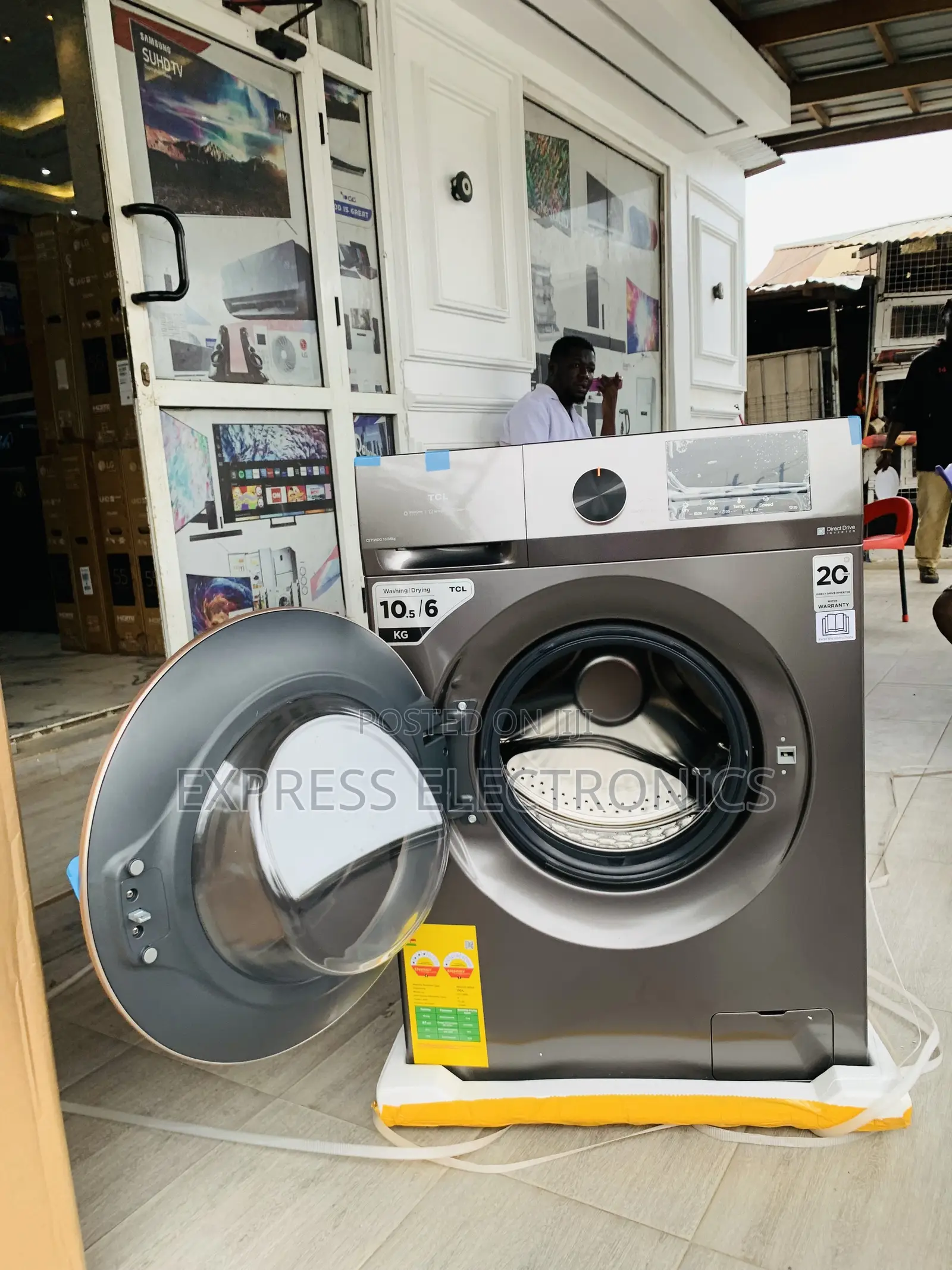 Hot Deals Low Temperature Gentl Dry TCL 10KG Front Load Dryer