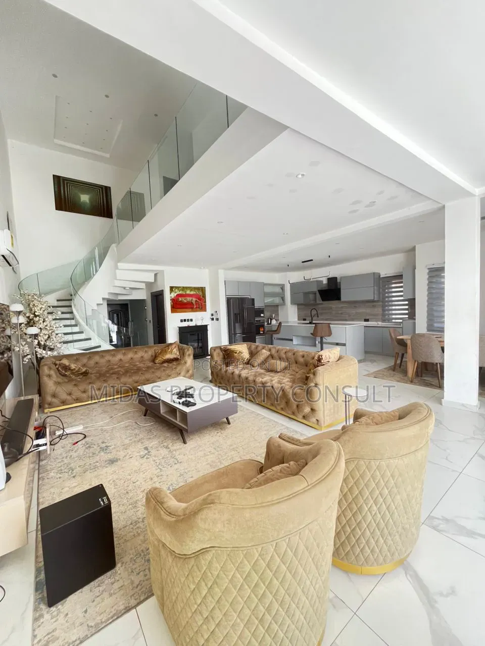 Furnished 3bdrm House in East Legon Hills, Lake Side Estate for sale