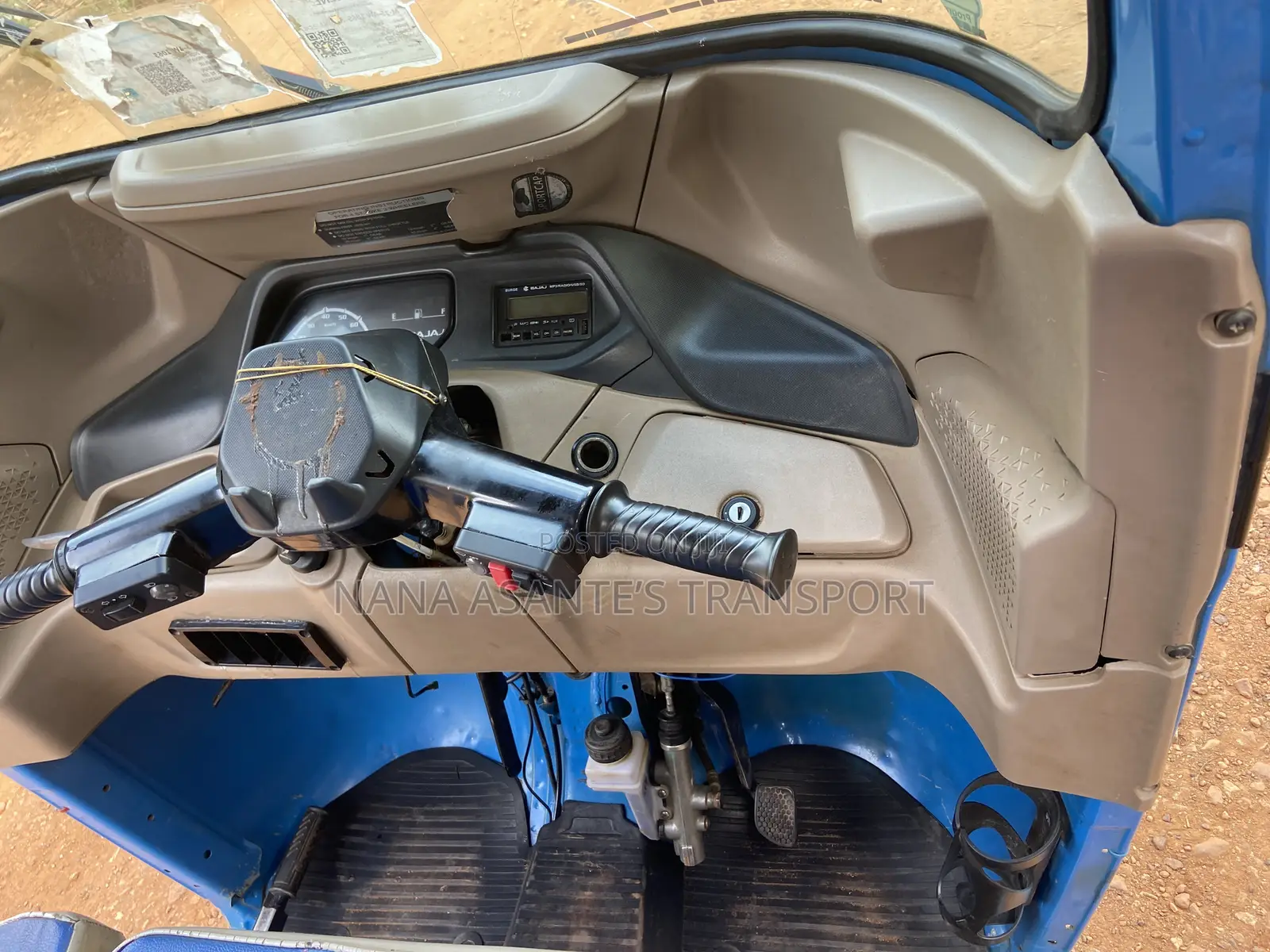 Bajaj RE 2025 Blue