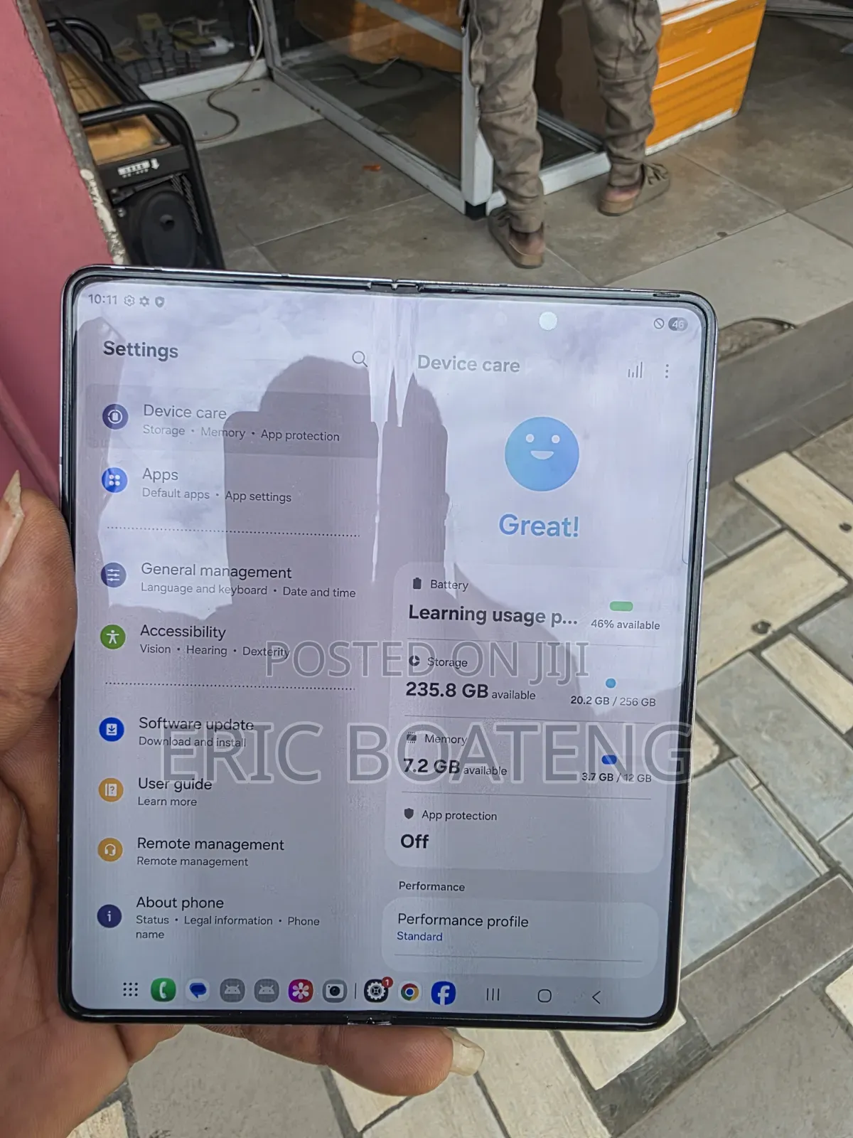 Samsung Galaxy Z Fold 5 256 GB Blue