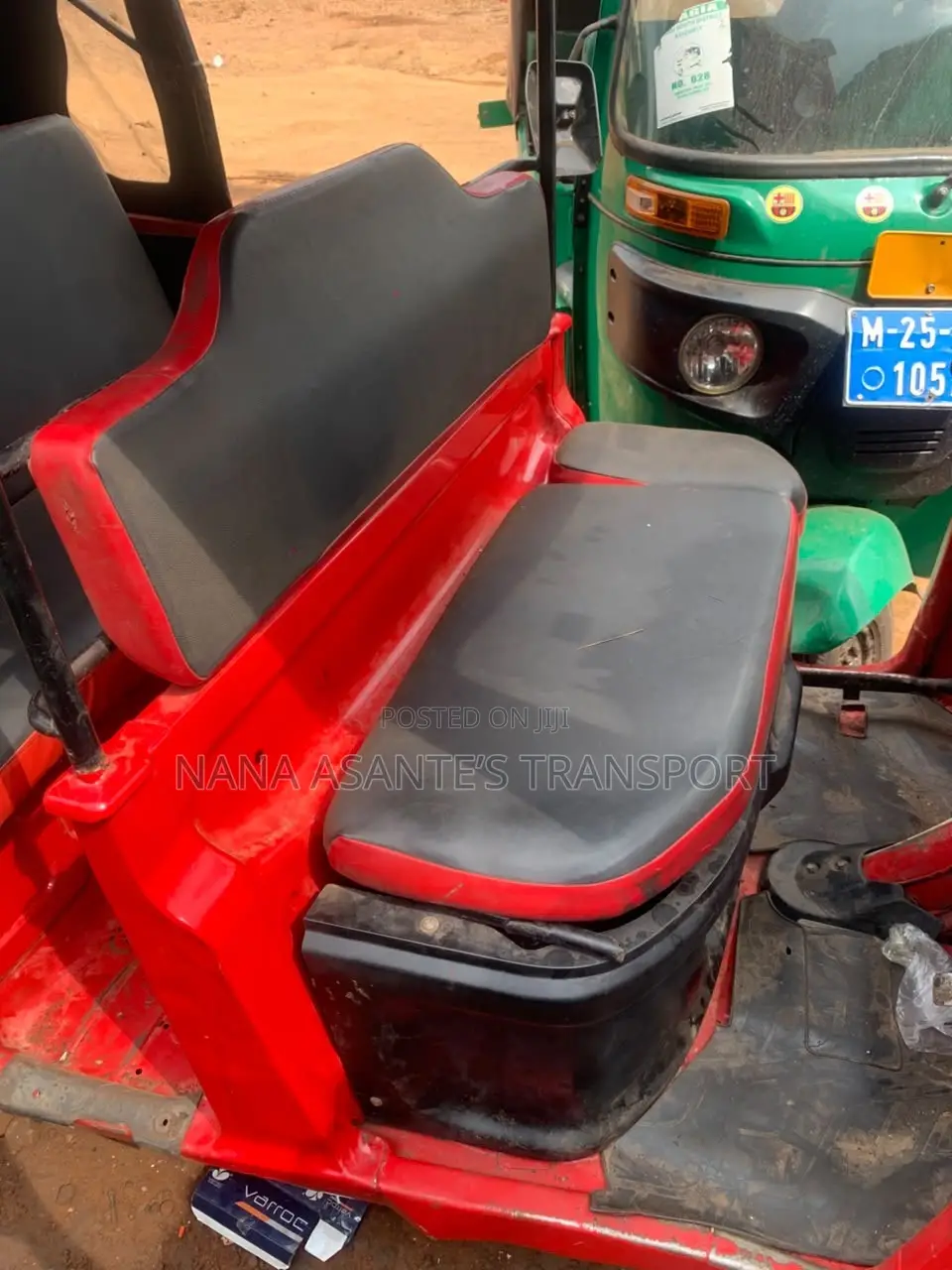TVS King Deluxe Plus iTouch Start 2024 Red