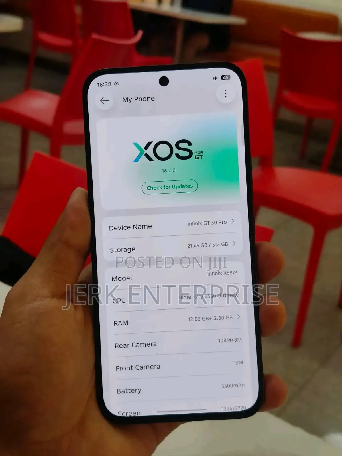 Infinix GT 30 Pro 512 GB Black